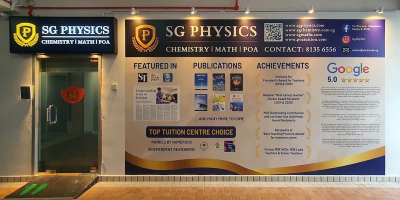 SG Physics, Chemistry & Mathematics (Jurong East)