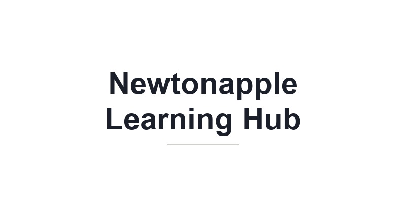 Newtonapple Learning Hub