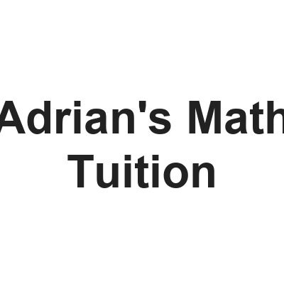 Adrian's Math Tuition