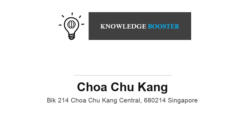 Knowledge Booster (Choa Chu Kang)