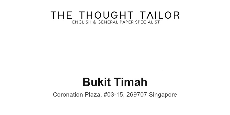 The Thought Tailor (Bukit Timah)