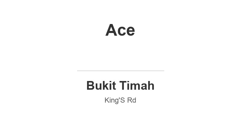 Ace @ Work Student Care (52 King's Rd)