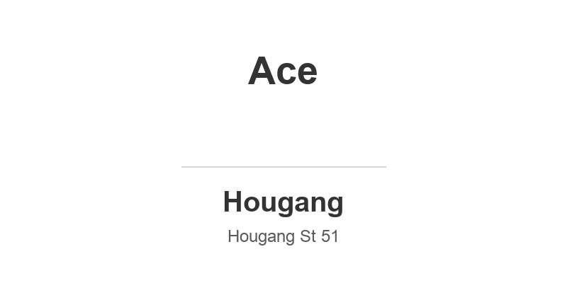Ace @ Work Student Care (Yio Chu Kang Primary School)