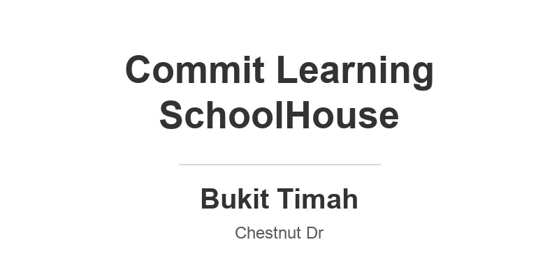 Commit Learning SchoolHouse (CHIJ Our Lady Queen of Peace)