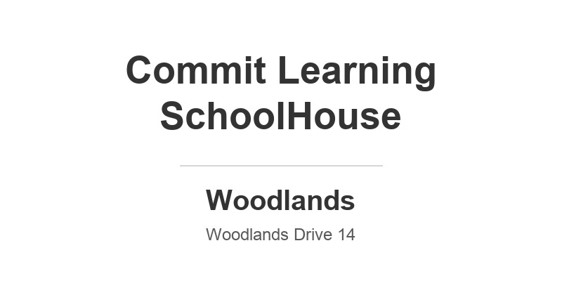Commit Learning SchoolHouse (Woodgrove Primary School)