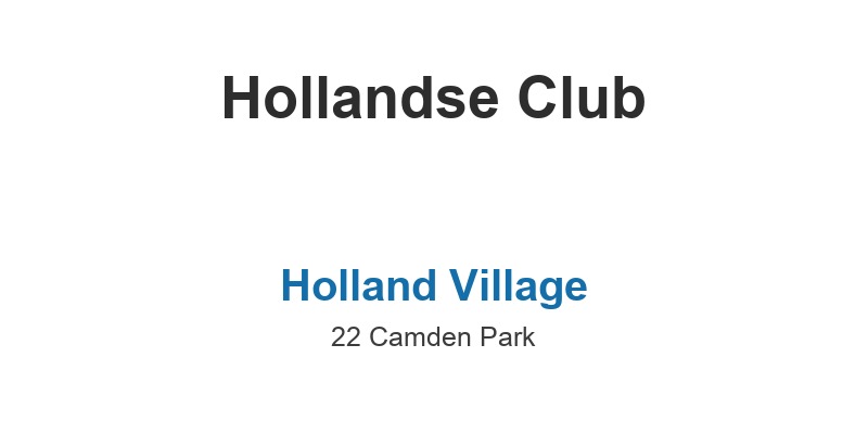 Hollandse Club