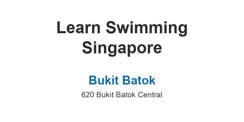 Learn Swimming Singapore