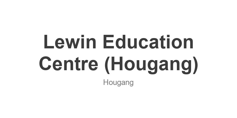 Lewin Education Centre (Hougang)