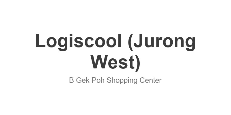 Logiscool (Jurong West)