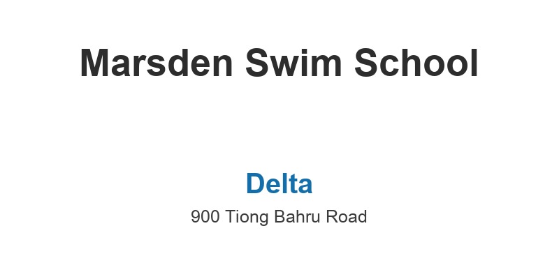 Marsden Swim School (Delta)