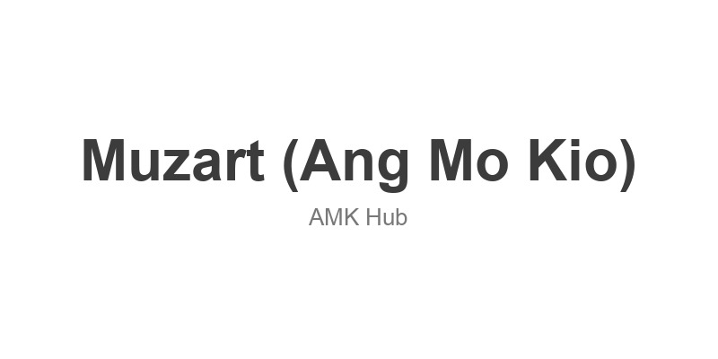 Muzart (Ang Mo Kio)