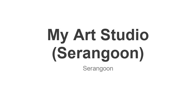 My Art Studio (Serangoon)