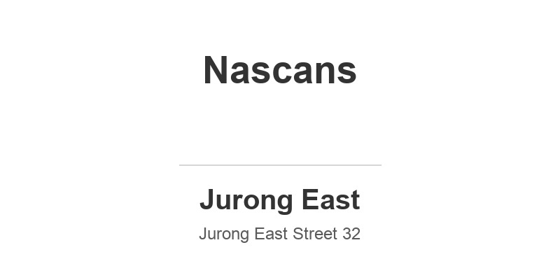 Nascans (Jurong Primary School)