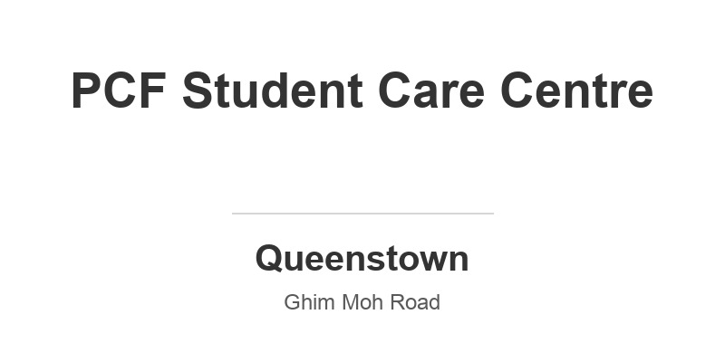 PCF Student Care (Ulu Pandan)