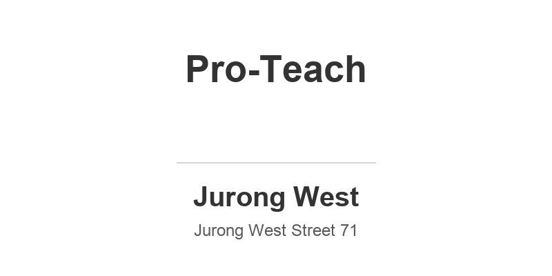 Pro-Teach Student Care (Pioneer)