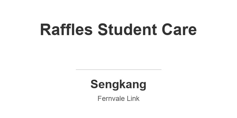 Raffles Student Care (Fern Green)