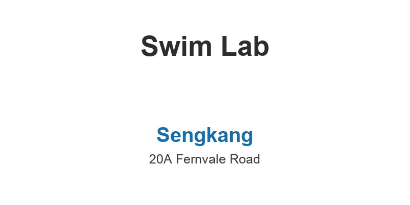 Swim Lab (Sengkang)