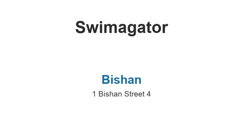 Swimagator (Bishan)