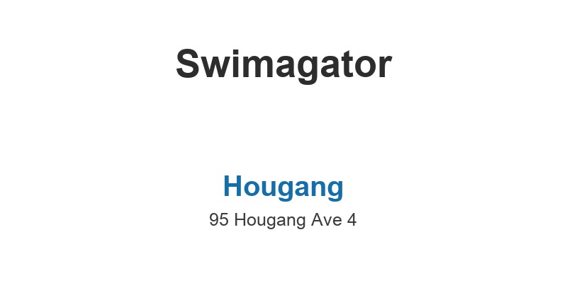 Swimagator (Hougang)
