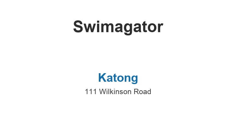 Swimagator (Katong)