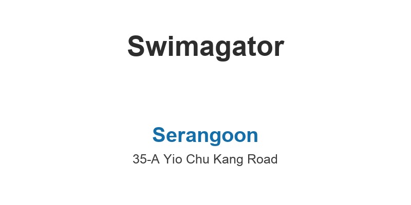 Swimagator (Serangoon)