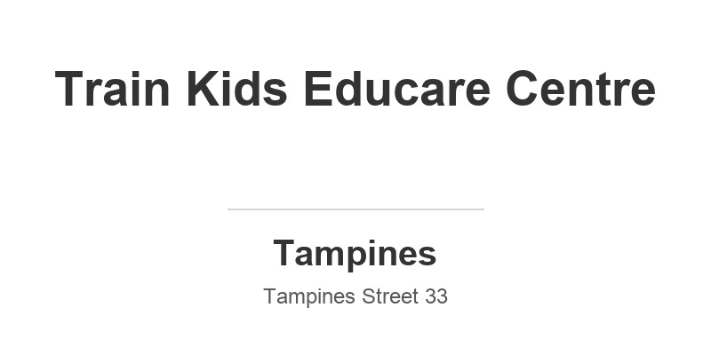 Train Kids Educare Centre