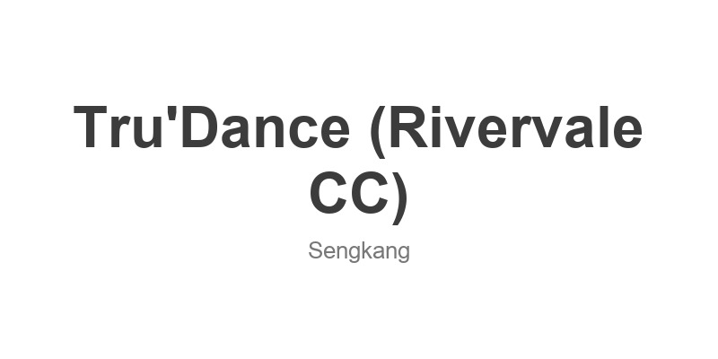 Tru'Dance (Rivervale CC)