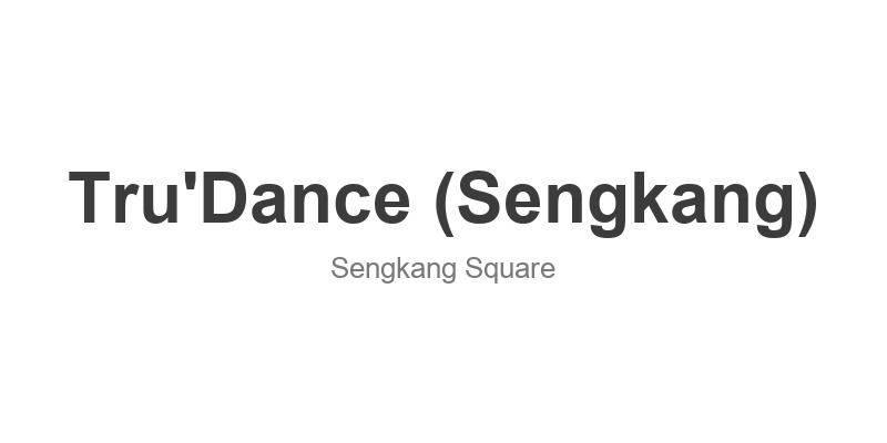 Tru'Dance (Sengkang)
