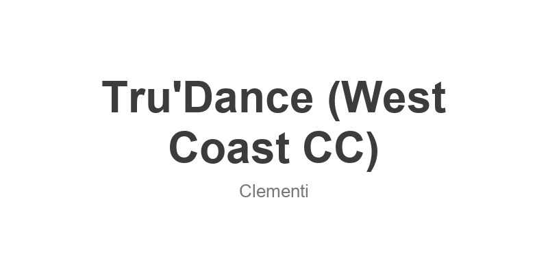 Tru'Dance (West Coast CC)